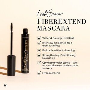 LashSense Black FiberExtend Mascara